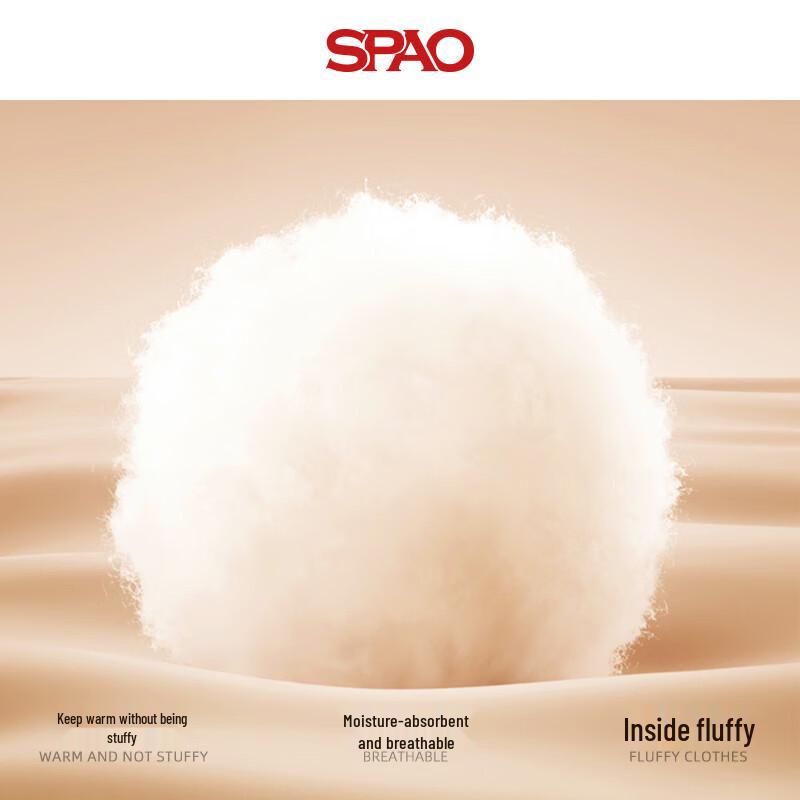 SPAO Women's American Retro Color-Block Sweatpants