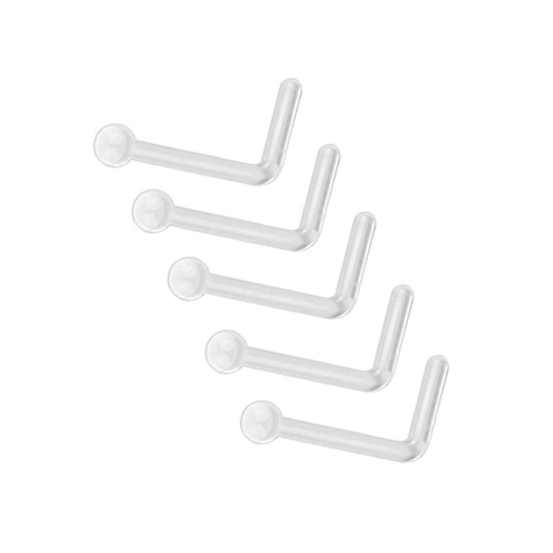 Ювелирные изделия для пирсинга, креативный акриловый прозрачный язык, штанга, кольцо для пупка, бровь, нос