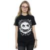 Disney Womens/Ladies Nightmare Before Christmas Jack The Pumpkin King Cotton Boyfriend T-Shirt