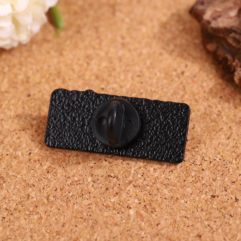 Personality Creative Chemical Elements Alphabet Brooch Niche High-end Clothing Accessories Collar Pin Medal Accessories