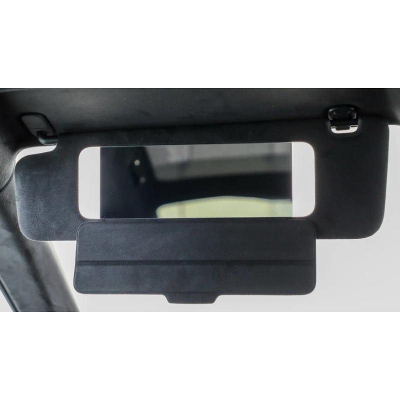Sun Visor with Makeup Mirror Shade Magnetic Fabric Suede Left Right for Xiaomi SU7 Brand New