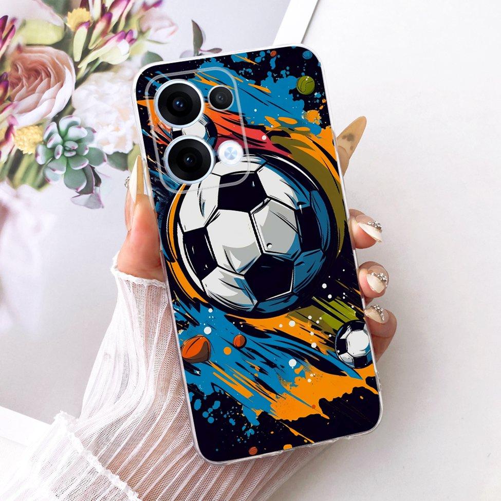 Transparent For Oppo Reno13 Case CPH2689 Cute Cat Fashion Butterfly Funny Painted Casing For Oppo Reno 13 PKM110 Cover