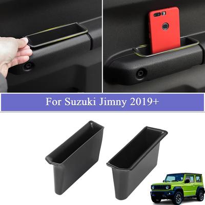 Внутренняя ручка двери Органайзер-бокс для Suzuki Jimny JB64 JB74 JB64W JB74W -2025 Аксессуары для хранения в салоне Упорядочивание