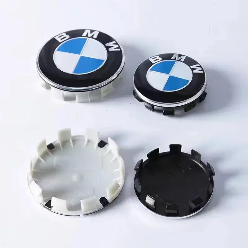 7Pcs Car Front Badge Rear Sticker Center Caps Steering Wheel Emblem For BMW X3 X5 G01 G20 G30 F10 F11 F20 F01 F30 E39 E60 npmk56