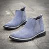 Модные новые элегантные зимние плюшевые ботинки «Челси», качественные кожаные мужские туфли на меху для пары, повседневные теплые ботинки ручной работы с мягкой подошвой для отдыха на открытом воздухе