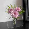 Instagram-Style Po Frame Vase Simple Transparent Acrylic For Hydroponic Flower Arrangement Entryway Vase Living Room Ornament