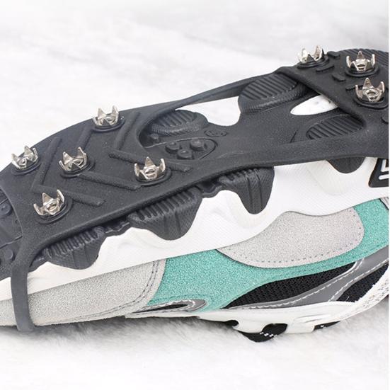 DYS 2 шт. 8-зубчатая противоскользящая обувь для ледолазания, шипы, ручки, чехлы для снегоступов, кошки