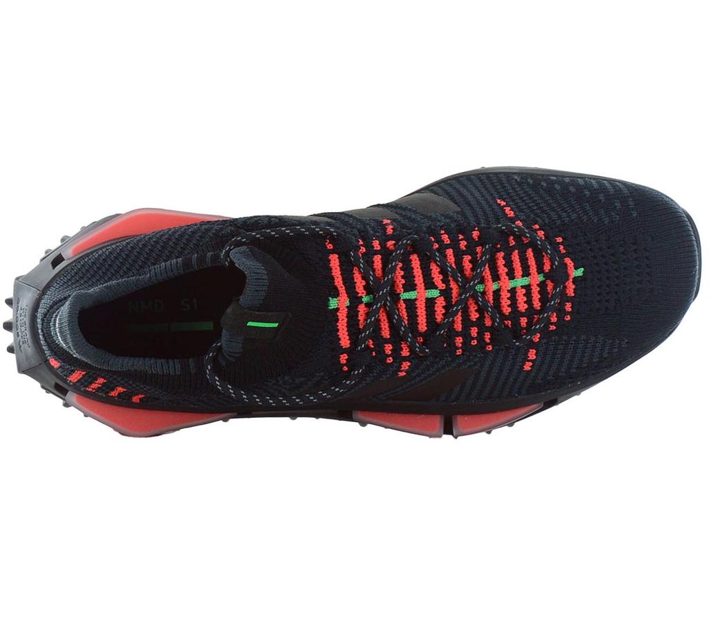 adidas Оригинальные NMD S1 - мужские кроссовки черные IE4588 R1 ОРИГИНАЛ