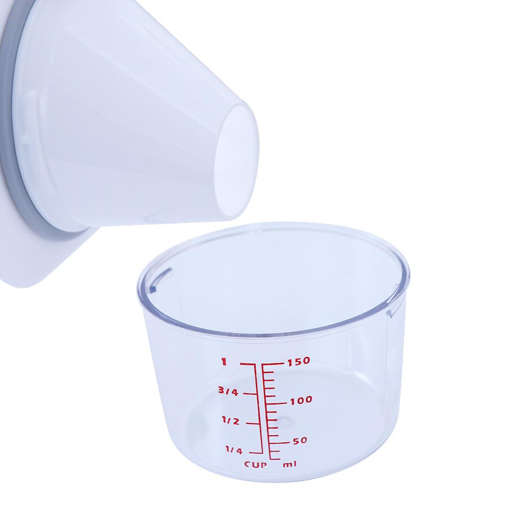 Powder Laundry Measuring Cup Storage Bucket Detergent Box Washing Powder Container Cereal Jar