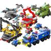 Military & Emergency Vehicles Building Blocks - Compatible with Lego, Educational & Transformable for Kids.