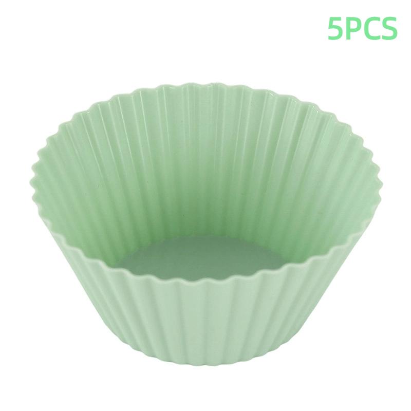 Units of Silicone Cup Cake Tool, Ideal for Baking Cupcakes and Muffins for DIY Kitchen