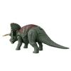 Mattel Фигурка Jurassic World New Ruler Triceratops возрастом 10 лет и HDX34 Green Medium (МИР ЮРСКОГО ПЕРИОДА) Рев! [Общая длина приблизительно. 26см] [4 вверх]