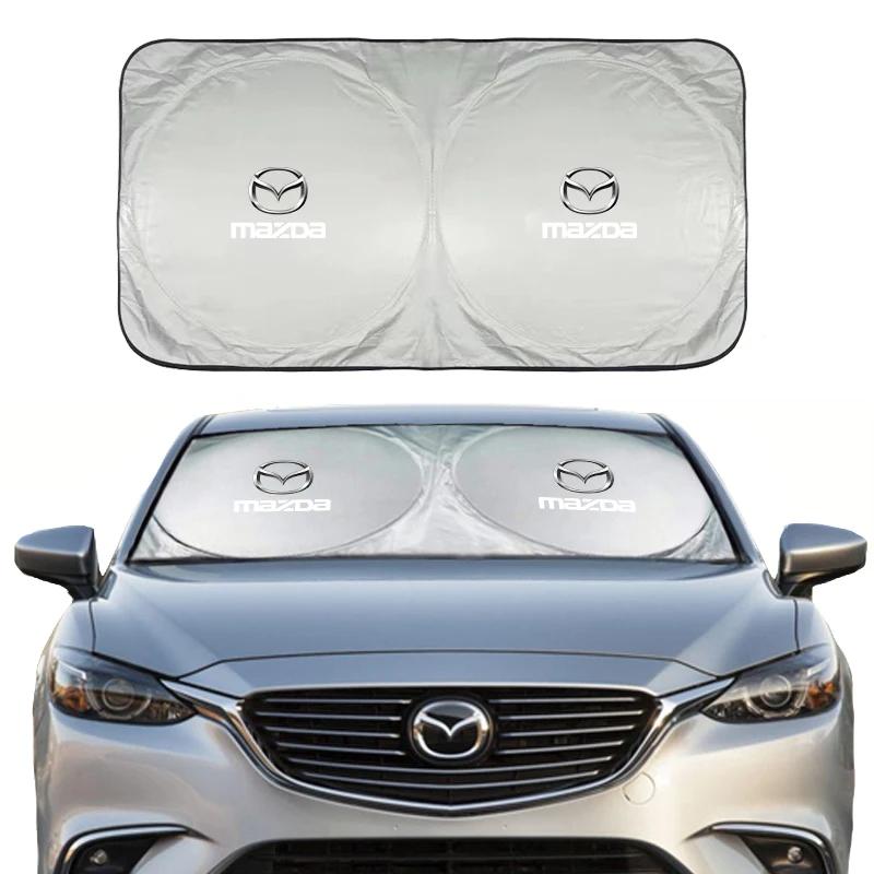 Car Windshield Sun Shade Visor UV Protection Shield For Mazda 2 3 6 5 Atenza CX3 CX5 MX5 CX7 Axela CX30 CX90 CX60 CX50 MX30 CX9 NH7