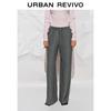 UR 2025 Autumn Women's Casual High-Waist Flared Pants