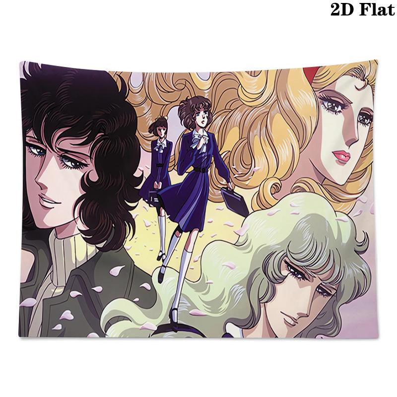 The Rose of Versailles Pattern Home Decor Tapestry, Wall Hanging, Decorative RV Wall Cloth.DGT0925270