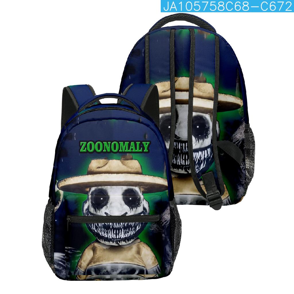 Мультяшные Популярные Смешные Zoonomaly студенческие Рюкзаки для книг Рюкзаки для ноутбуков 3D-принт Оксфорд Водонепроницаемые Дорожные рюкзаки для мальчиков/девочек