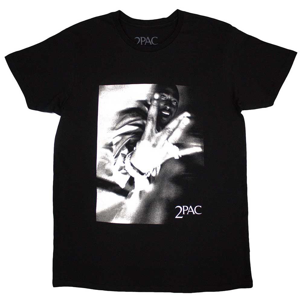 Tupac Shakur Unisex Adult Fingers Tone T-Shirt