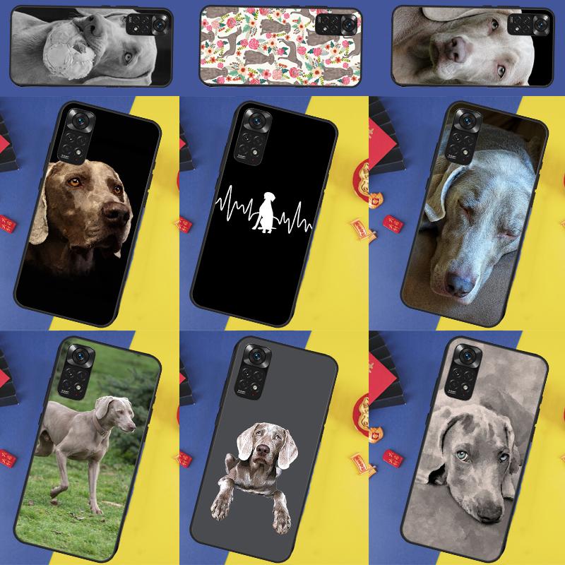 Weimaraner Dog Case For Xiaomi Redmi Note 9 10 11 12 13 14 Pro 9S 10S 11S 12S Redmi 14C 10C 12C 13C Cover