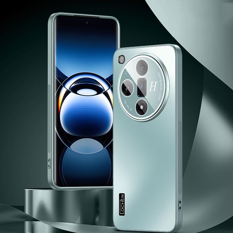 Для Oppo Find X7 X6 Pro Ultra Dazzle Plating PC Shell Camera Full Cover с пленкой для объектива Super Anti Drop Silica gel Edge Anti-slip Case Protector