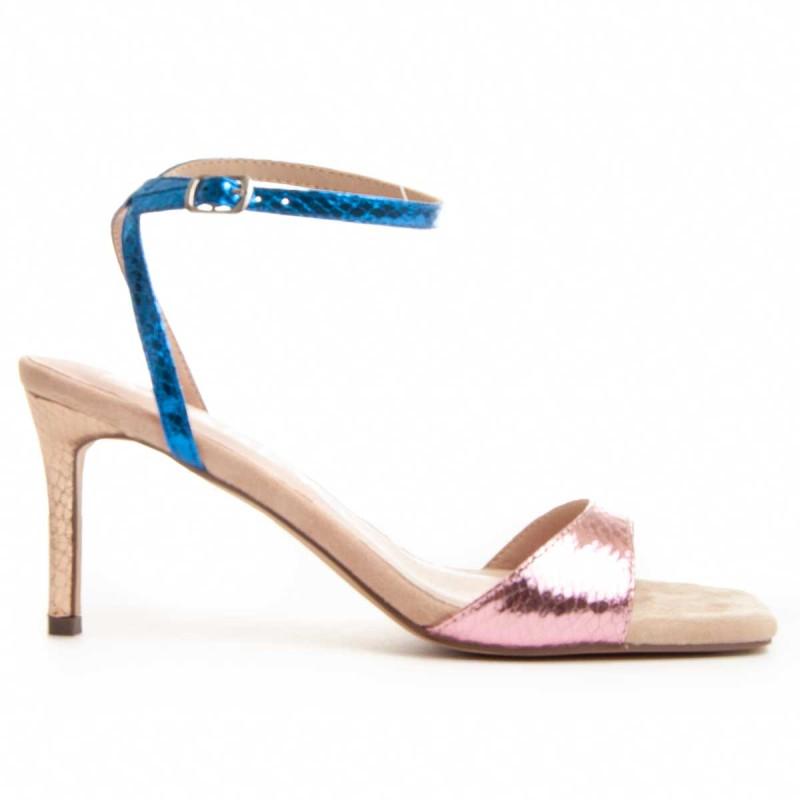 Sandalia Con Tacón Para Mujer. Montevita Sanndal10 88471