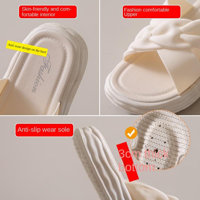 New Summer Fashion Flat Non-Slip Simple Women's Slippers