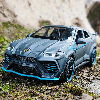 Новый 1:32 Lamborghini URUS спортивный автомобиль имитация литья под давлением металлический сплав модель автомобиля звук свет инерционный механизм коллекция детские игрушки подарки