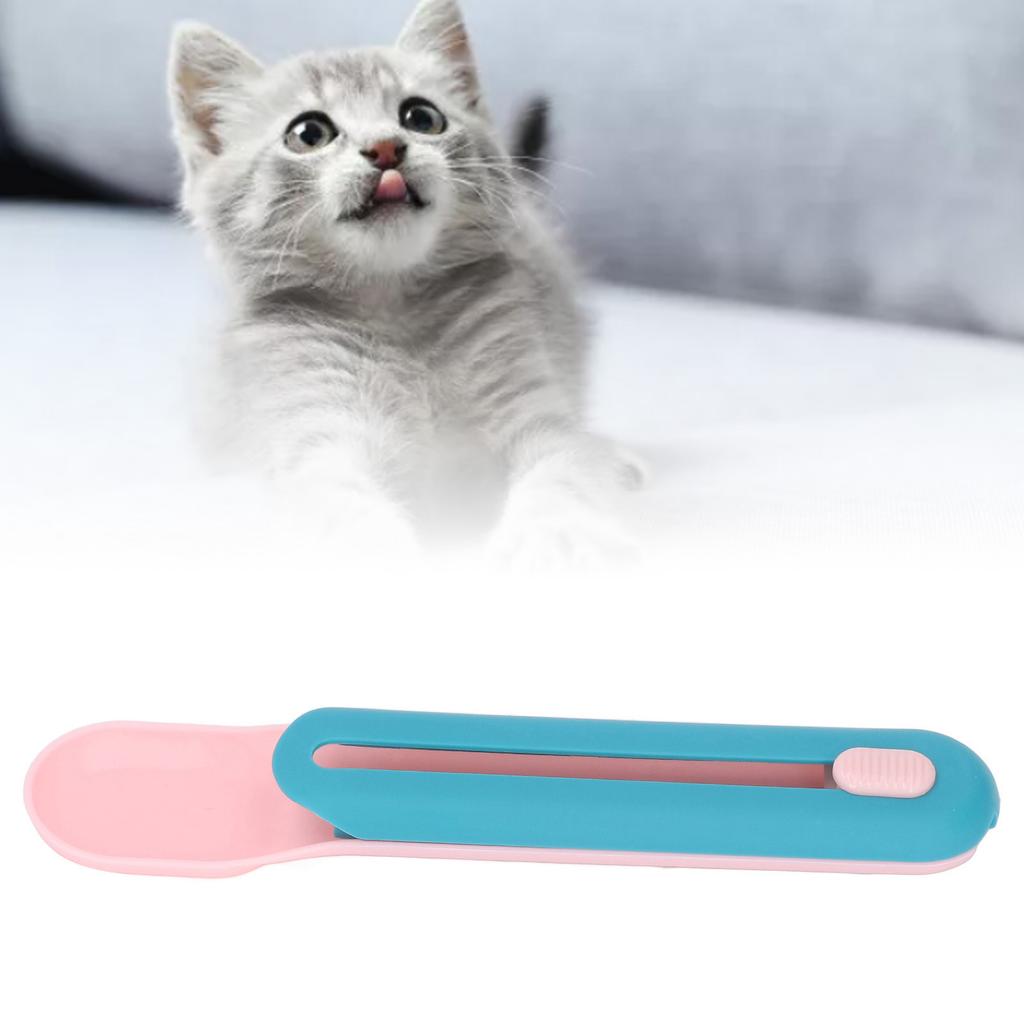 Cat Wet Treats Dispense Spoon Practical Cat Snack Spoon for Pet Feeding Watering Supplies