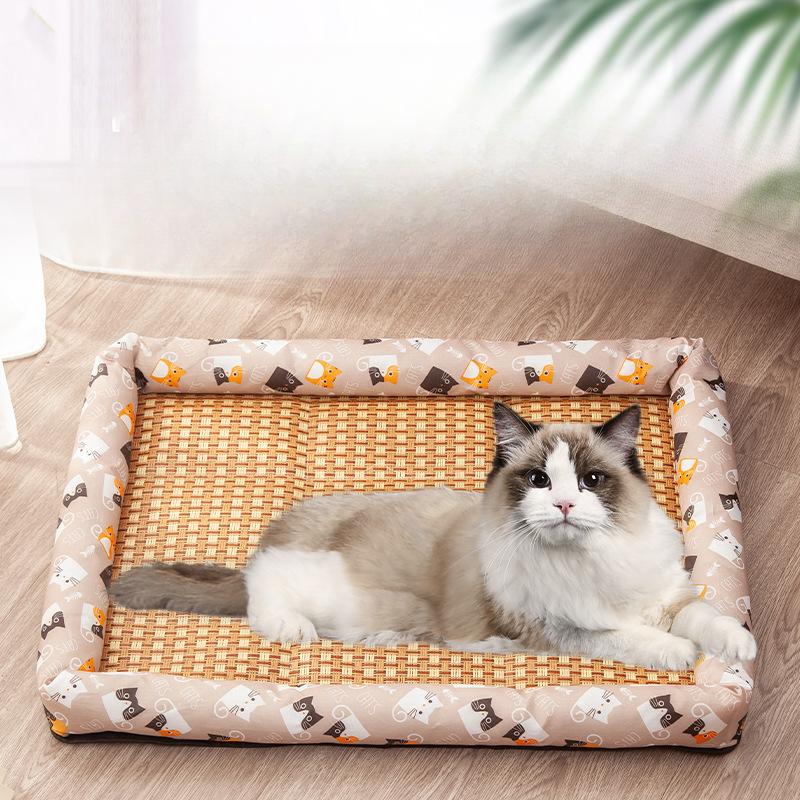 Pet Ice Mat Cool Mat Four Seasons Universal Dog Cannel Mat Summer Cat Nest Cooling Wearproof Pet Sleeping Supplies