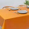 STYLE Decor Waterproof Laminated Vinyl Tablecloth, Nordic Style, 120cm x 150cm, Mandarin Orange, W4803200