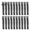 Short Zipper Tape 20Pcs Closed-End Non Separating Zipper, Heavy Duty Metal Y-Teeth Bulk Bulk, for DIY Sewing Purses Bags Handbags Smooth Pulling