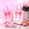 10PCS Bow Gift Bags Reusable Present Wrapping Bags for Graduation Birthday Halloween Christmas Party Favor Packaging Supplies