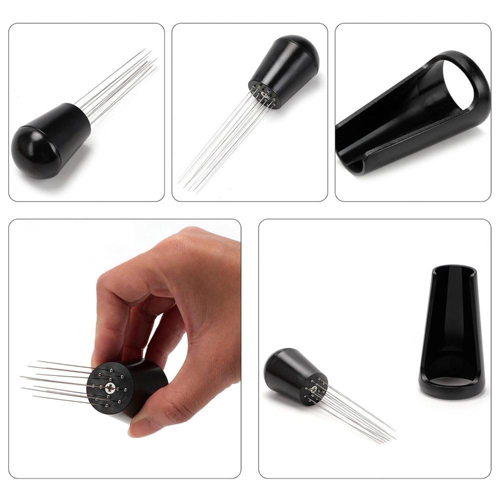 Stainless Steel Coffee Powder Distributor Needle Espresso Coffee Tamper Needle  Barista