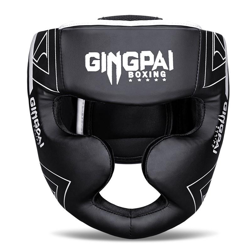 Boxing Headgear Kids Adults MMA Taekwondo Sparring Training Protective Head Guard With Face Shield