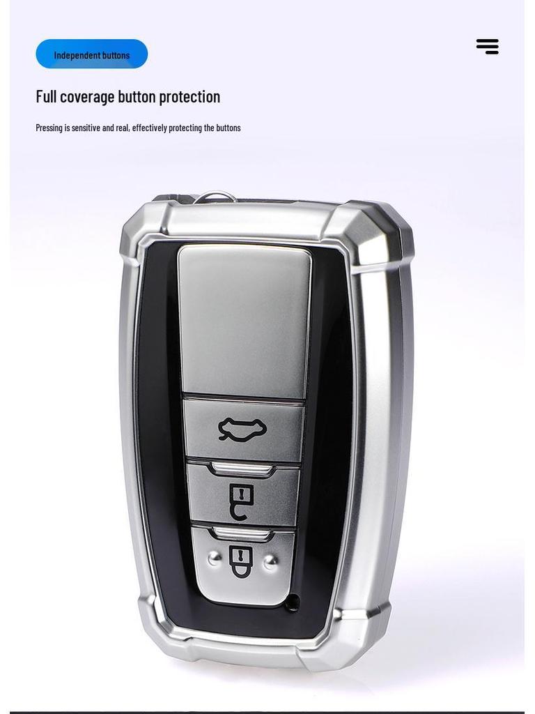 Чехол для ключа Toyota для моделей Highlander, Corolla, Crown, Prado, Camry и Levin