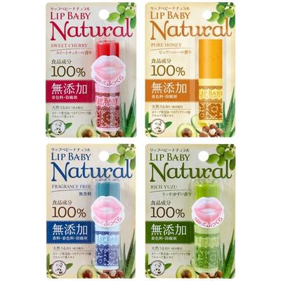 Rohto Mentholatum - Бальзам для губ Lip Baby Natural