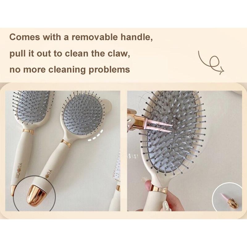 Антистатическая щетка для волос с воздушной подушкой, массажная расческа для кожи головы, женская расческа для влажных вьющихся волос, расческа для салона, парикмахерские инструменты для укладки