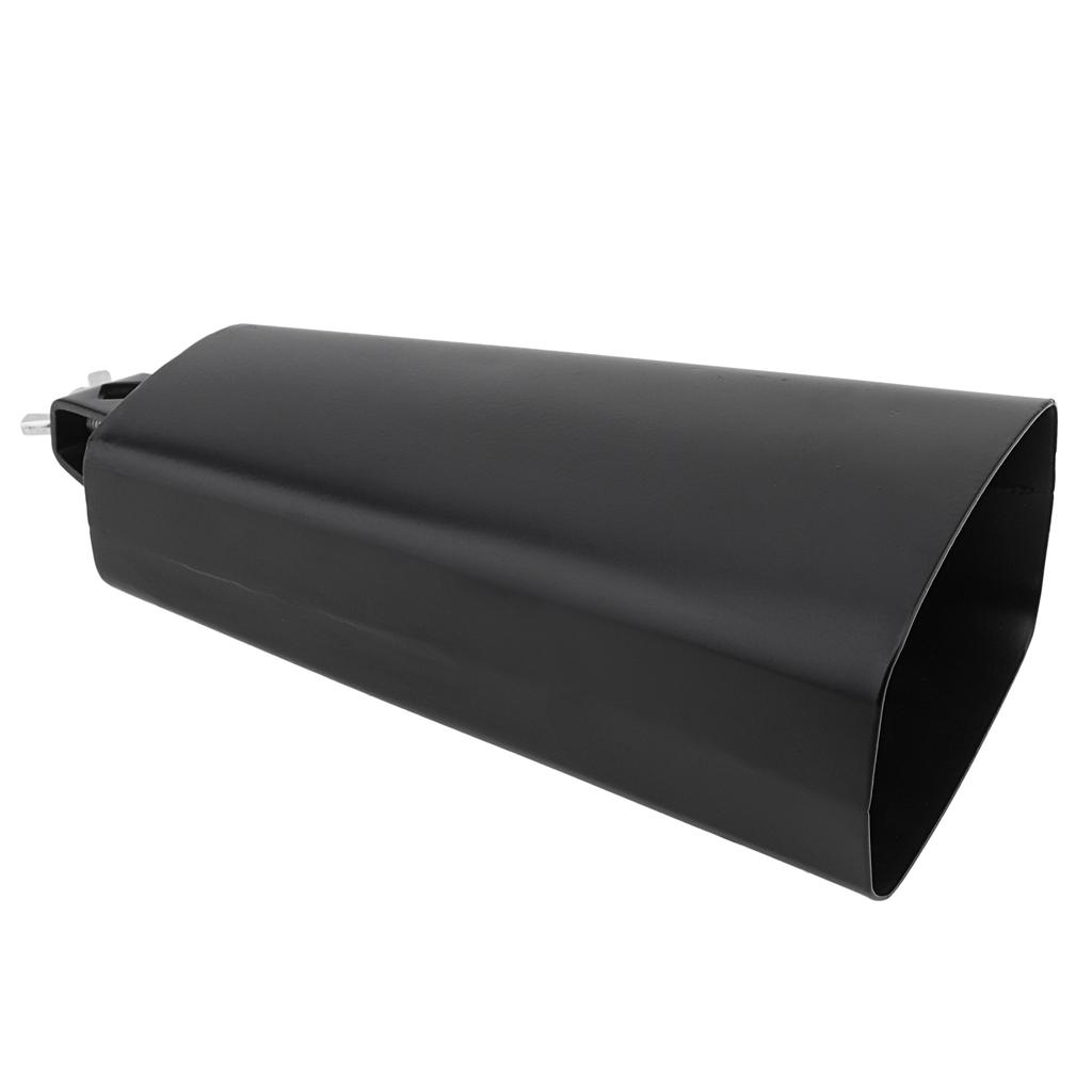 Сверхпрочный металлический железный ковбелл перкуссионный инструмент 6 8 дюймов крепление на обод барабана вверх-вниз включает ключ для настройки ручная перкуссия шумовой инструмент