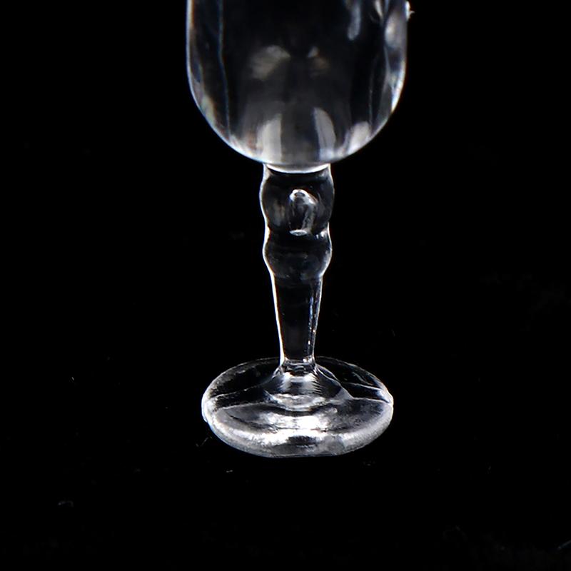 Набор из 6 чашек, бокал для сока, бокал для красного вина для кукольного дома, кухни