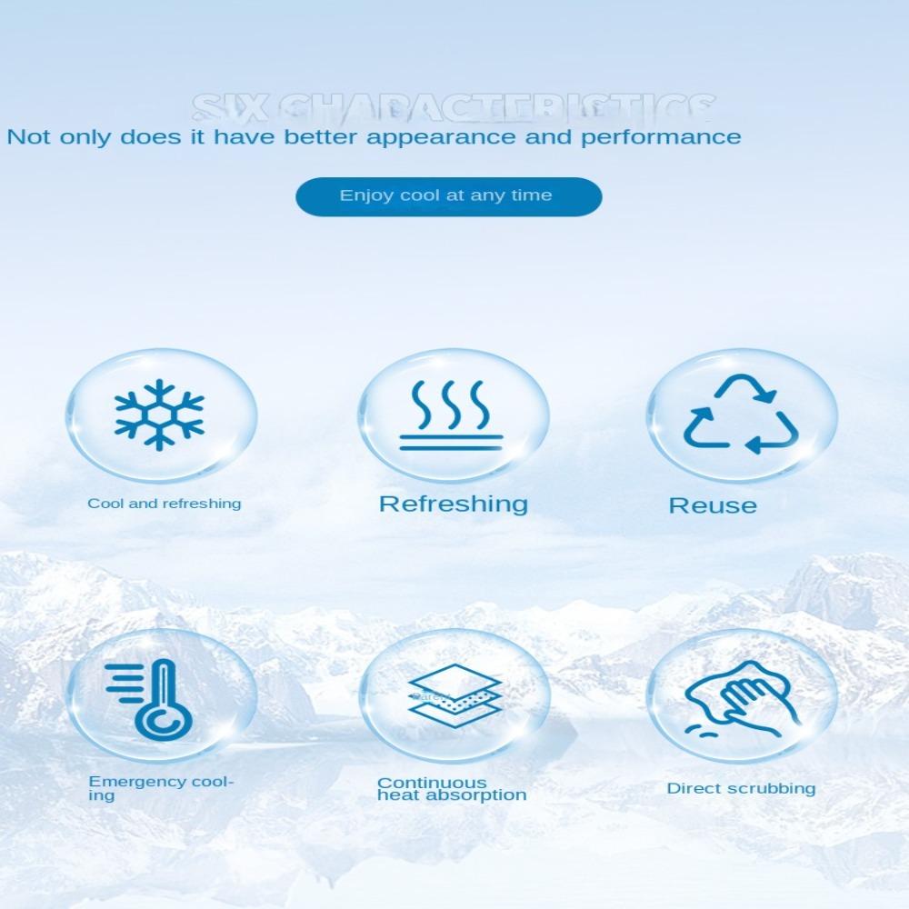Ice Pack Neck Cooling Ring Tube Cooling Neck Wraps Collar Neck Cooler  Hot