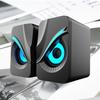 1 пара USB проводных динамиков портативный мини крутой RGB динамик громкоговоритель сабвуфер ПК компьютер ноутбук динамик