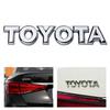 3D Metal Emblem Badge Car Sticker Car Trunk Sticker for Chr Corolla Camry Yaris Hilux Prius Avensis Auris Prado Verso TRD