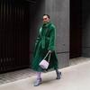 Autumn and winter temperament new fur coat women's imitation rabbit hair artificial real mink hair long coat