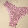 10Pcs Women Seamless Panties Soft Underwear Polka Dot Leopard Print Sexy Thongs Smooth Elastic Sports Briefs for Daily Wear Sleep
