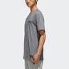 Adidas M KC Tokyo T2 Удобная спортивная футболка с коротким рукавом с принтом для мужчин, серая EJ9288
