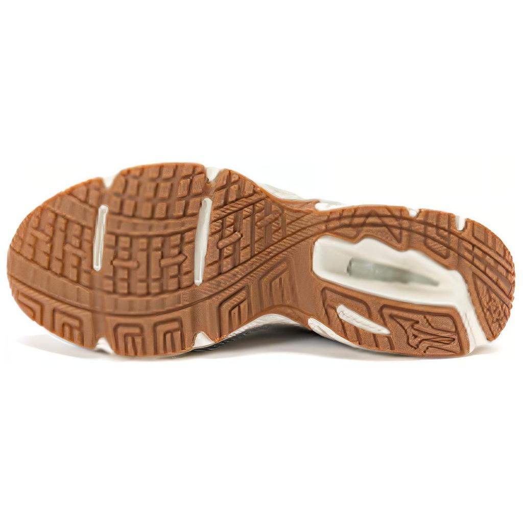 Mizuno Wave Solar Mesh Sports Lace-Up Shock Absorbing Non-Slip Wear-Resistant Breathable Low-Top Casual Shoes Unisex Casual Shoes Gray D1GH222302