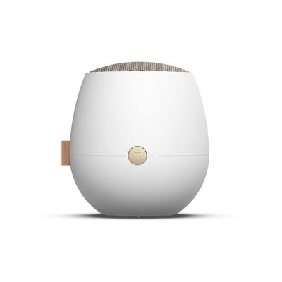 Беспроводная колонка KREAFUNK White Ajaz Plus White с уровнем защиты IPX5, водонепроницаемая конструкция TWS, возможность подключения 2 устройств одновременно, микрофон вызова