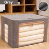 Foldable Storage Bag Large Quilt Storage Organizers Clothes Blanket Organizer Box Dust-proof Wardrobe Clothes Cabinet Organizer