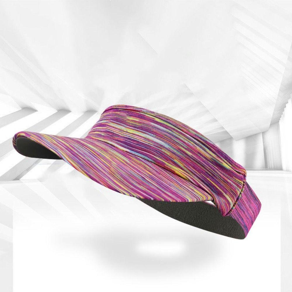 Дышащая шляпа-цилиндр с открытым верхом, быстросохнущая спортивная шляпа, летняя кепка-козырек без верха, женская, мужская