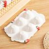 6 Slot Kitchen Seasoning Dish Stackable Egg Storage Tray Egg Storage Box  Refrigerator