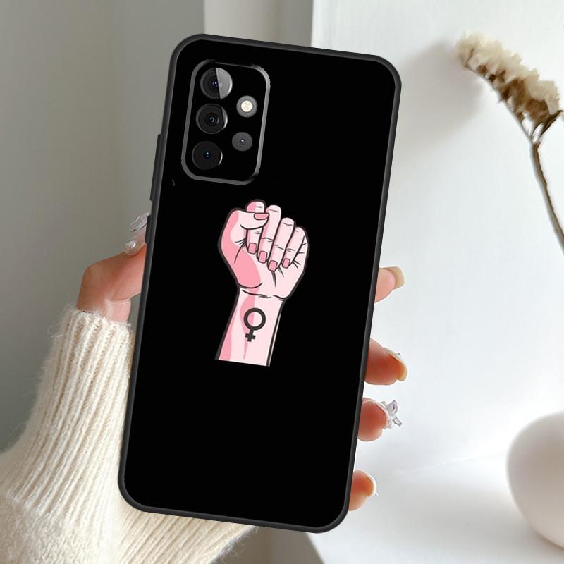 Feminist Girl Power Women Case For Samsung Galaxy A55 A15 A35 A56 A06 A16 A26 A36 A32 A52 A13 A33 A53 A14 A34 A54 A17